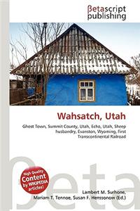 Wahsatch, Utah
