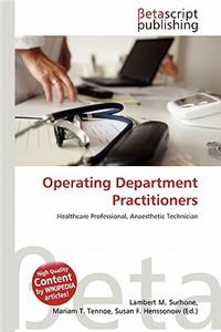 Operating Department Practitioners