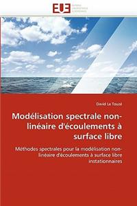 Modélisation spectrale non-linéaire d'écoulements à surface libre