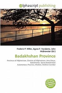 Badakhshan Province