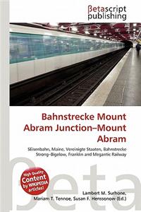 Bahnstrecke Mount Abram Junction-Mount Abram