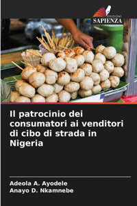 patrocinio dei consumatori ai venditori di cibo di strada in Nigeria