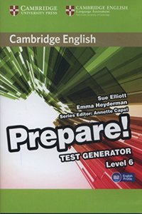 Cambridge English Prepare! Test Generator Level 6 CD-ROM