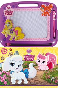 Princesas. Palace Pets. Pizarra magica