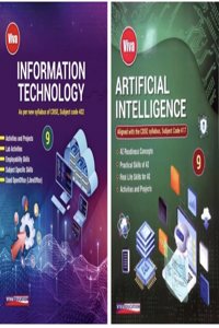 Viva Education| Information Technology (Code-402) & Artificial Intelligence (Code-417) | Class 9, Updated Edition (Pack of 2 Books)