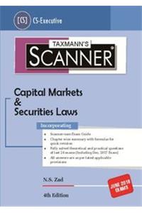 Scanner Capital Markets & Securities Laws (CS-Executive) June 2018 Exams
