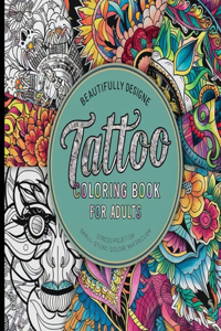 Tattoo Coloring Book for Adults