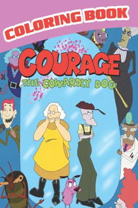 Courage The Cowardly Dog Coloring Book