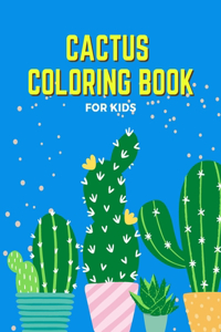 Cactus Coloring Book For Kids