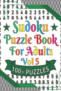 Sudoku Puzzle Book For Adults