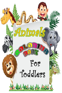 Animal Coloring Book For Toddler