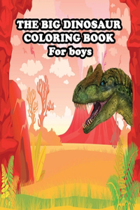 BIG DINOSAUR COLORING BOOK For boys