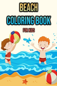 Beach Coloring Book for Kids