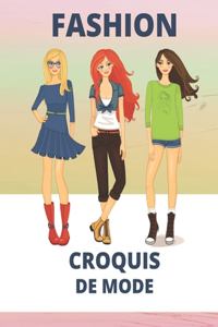 Fashion croquis de mode