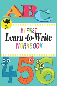 My First Learn to Write Workbook