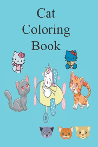 Cat Coloring Book