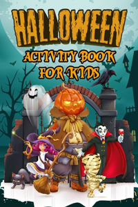 Halloween Activity Book for Kids