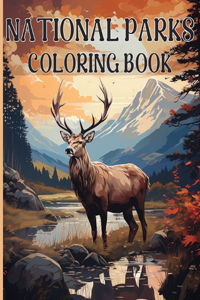 National Park Coloring Book