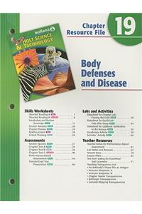 Holt Science & Technology Indiana Grade 6 Chapter 19 Resource File: Body Defenses and Disease