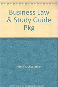Business Law & Study Guide Pkg