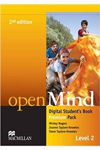 openMind 2nd Edition AE Level 2 Digital Student's Book Pack Premium