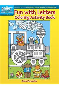 Fun with Letters Coloring Activity Book