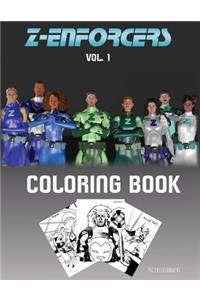 Z-Enforcers Coloring Book