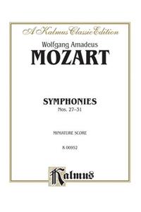 Mozart Symphony No.27 Thru 31 Ms