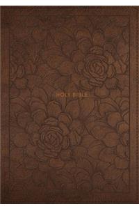 Nkjv, Single-Column Reference Bible, Imitation Leather, Brown, Comfort Print