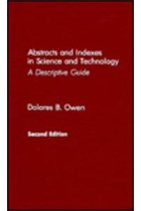 Abstracts and Indexes in Science and Technology