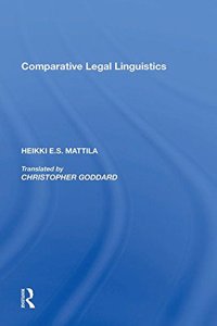 Comparative Legal Linguistics