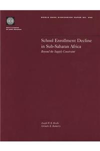 School Enrollment Decline in Sub-Saharan Africa