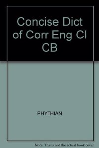 Concise Dict of Corr Eng Cl CB