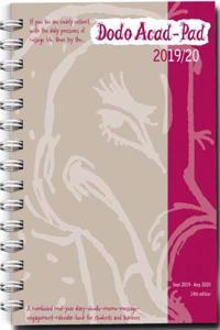 Dodo Mini Acad-Pad 2019-2020 Pocket Mid Year Diary, Academic Year, Week to View