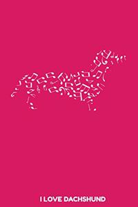 I love Dachshund