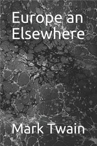 Europe an Elsewhere