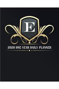 E - 2020 One Year Daily Planner