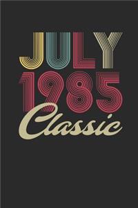 Classic July 1985
