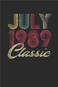 Classic July 1989
