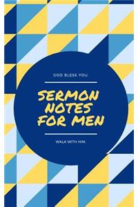 Sermon Notes for Men