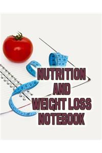 Nutrition and Weight Loss Notebook