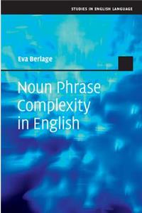 Noun Phrase Complexity in English