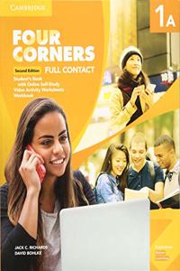 Four Corners Level 1A Full Contact with Online Self-Study