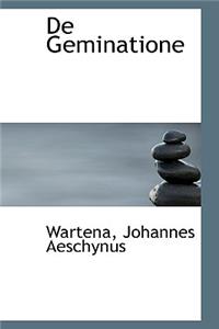 de Geminatione