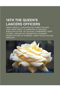 16th the Queen's Lancers Officers