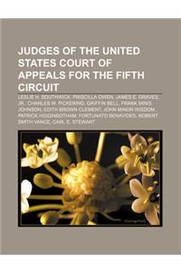 Judges of the United States Court of Appeals for the Fifth Circuit