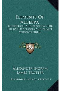 Elements of Algebra