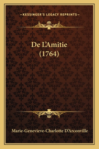De L'Amitie (1764)