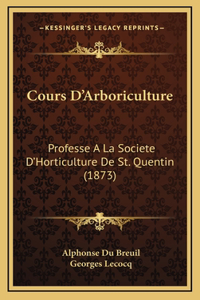 Cours D'Arboriculture