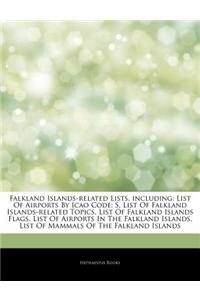 Articles on Falkland Islands-Related Lists, Including